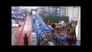 HDPE PIPES EXTRUSION LINE [upl. by Annaillil]