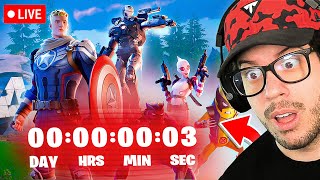 NEW FORTNITE SEASON 4 LIVE COUNTDOWN [upl. by Lynna]