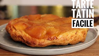 La recette facile de Tarte Tatin aux pommes caramélisées [upl. by Ydnat]