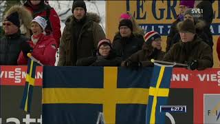 Längdskidor Världscupen Lillehammer 20162017  Herrar 15km jaktstart klassik [upl. by Grosberg]