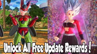 Xenoverse 2 How To Unlock All DLC 16 Free Update Rewards [upl. by Hacissej]