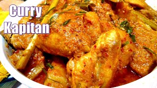 Chicken Curry KapitanNyonya Chicken CurryKari KapitanMalaysian CurrySingapore Curry Chicken [upl. by Martita]