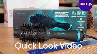 REVAMP Progloss Perfect Blow Dry Volume amp Shine Air Styler  Quick Look [upl. by Pelligrini196]