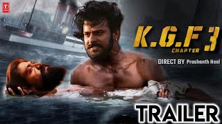 KGF Chapter 3 Trailer Teaser 2022  Rocking Star Yash  Prabhas  Raveena Tandon  Prashanth Neel [upl. by Ynahirb]