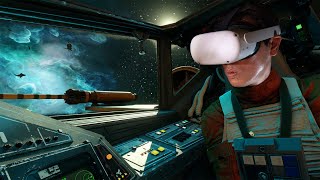 Star Wars Squadrons VR Gameplay Review [upl. by Azarria]