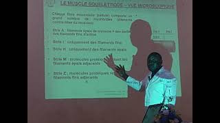 cours de Myologie avec monsieur Djomo suite [upl. by Ynohtnaeoj583]