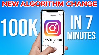 UNEXPECTED Instagram Update Will CHANGE EVERYTHING NEW ALGORITHM RELEASED [upl. by Aelanna]