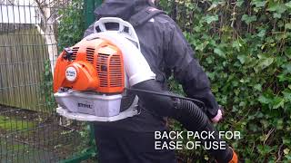 STIHL BR 450C Blower Overview  Fraser C Robb [upl. by Ennasus973]