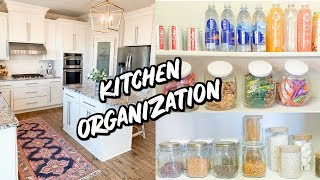 KITCHEN ORGANIZATION IDEAS DECLUTTER WITH ME  ALEX GARZA [upl. by Anad462]