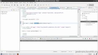 JSPs and Servlets Tutorial 17  Introduction to JSTL and the useBean tag [upl. by Ayihsa]