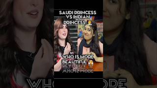 Saudi Girl 🆚 Indian Girl Beauty  trendingshort2023 expression ytshorts [upl. by Inalak565]