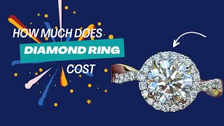 How much does a diamond ring cost Based on Custom Jeweler Perspective [upl. by Teplitz]