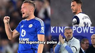 Jamie Vardys Epic Return Leicester vs Tottenham Highlights [upl. by Waldack652]