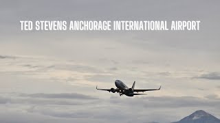 Ted Stevens Anchorage International Airport  Plane Spotting at ANC  Aircraft TAKEOFFS [upl. by Ysset917]