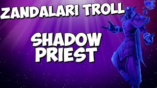 Zandalari Troll Shadow Priest Casting Animations [upl. by Jezebel]