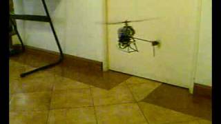 DIY FLYBARLESS FP RC HELICOPTER  Trim Gyro Gain TX adjustments [upl. by Gnal]