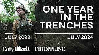 One Year Inside Ukraines Brutal Trenches  Frontline Marathon  Daily Mail [upl. by Eeniffar]