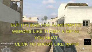 COD2  How To  Call of Duty 2  Script for Garand M1 [upl. by Lipman]