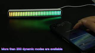 Led Rgb Sound Control Rhythm Light App Control [upl. by Asor]