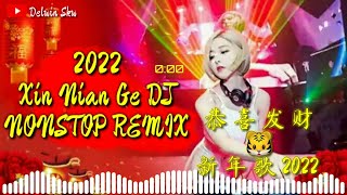 新年歌 Xin Nian Ge DJ Nonstop Remix Chinese Songs 2022  2025 [upl. by Bonne458]