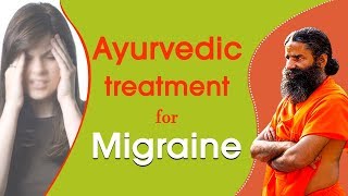 Ayurvedic Treatment for Migraine  Swami Ramdev [upl. by Trinidad926]