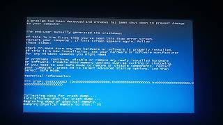 Windows 7 Ultimate BSOD CrashOnCtrlScroll [upl. by Arayc]