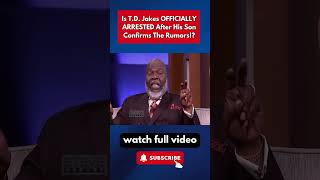 Is TD Jakes OFFICIALLY ARRESTED After His Son Confirms The Rumors Part 11 [upl. by Enirok]