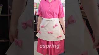 DIY Cute Apron 🎀 Sewing Tips [upl. by Caines]