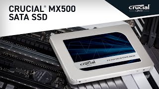 Crucial® MX500 SSD – Beschleunigen Sie Ihren Computer [upl. by Laflam27]