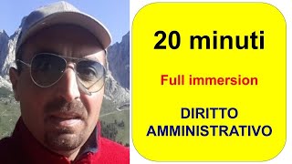 20 minuti full immersion di diritto amministrativo con Simone Chiarelli [upl. by Aicatan]