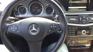 w212 Mercedes E350 4matic 7G acceleration 060 mph 0100 kph [upl. by Ynohtnakram]