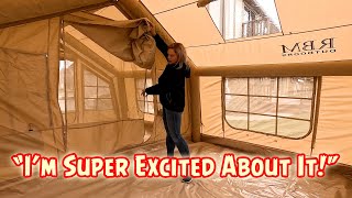 Luxury Giant Inflatable Tent Koala 7 by RBM Outdoors  Review by Dirty Jak amp The Dusty Bean [upl. by Ada]