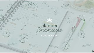 Planner Financeiro Planner Shop [upl. by Aikyt]