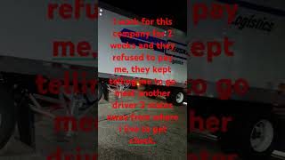 PENSKE LOGISTICS REFUSED TO PAY WHEN I DRIVE FOR THEM [upl. by Dira]