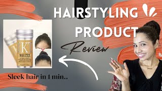 Viral How to use hair wax stick  IKT hair styling product  Honest Review  The wonderlooks [upl. by Nittirb]