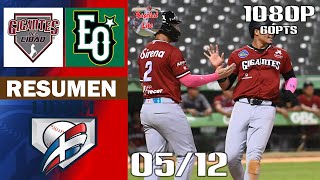 Resumen  Estrellas Orientales vs Gigantes del Cibao  Serie Regular Lidom 20242025 05122024 [upl. by Cherish]