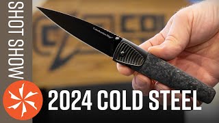 New Cold Steel Knives at SHOT Show 2024  KnifeCentercom [upl. by Enid112]