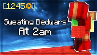 We Played Bedwars At 2AM  Hypixel Bedwars [upl. by Serra286]