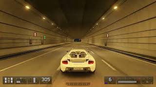 THIS IS IT Porsche Carrera GT Sound Mod  Tunnel Blast  Assetto Corsa [upl. by Fradin]