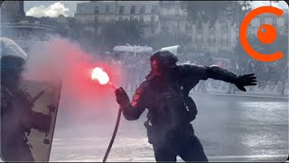 Manifestation anti passsanitaire  incidents et tensions 31 juillet 2021 Paris [upl. by Yantruoc290]