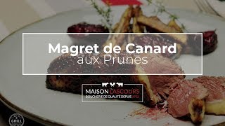 Magret de Canard aux Prunes  Recette [upl. by Issiah]