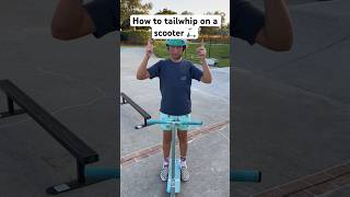 How to tail whip a scooter for beginners tail whip tips and tricks 🛴 tailwhip tutorial viral [upl. by Aiel]