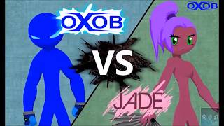 Oxob VS Jade ACEMİ TÜRKÇE DUBLAJ 1 [upl. by Jeddy377]