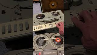 Telefunken M24 von 1961 LoeweOpta 403 als Zuspielgerät Aufnahmetest [upl. by Lukas]