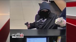 Armed man holds up Wallingford bank [upl. by Esital]