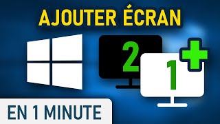 Ajouter un deuxième écran sur Windows [upl. by Liw]