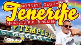 Tenerife Morning Glory  A Pint and a Full English Temple Bars Big Breakfast [upl. by Hanima486]