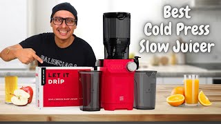 Discover the Power of Cold Press Juicing with the NUUK DRIP Slow Juicer 🍏🥕🍇  Best Slow Juicer [upl. by Nohtiek]