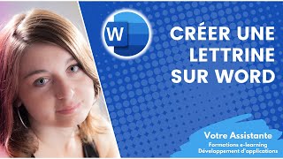 Créer une lettrine sur Word [upl. by Brout]