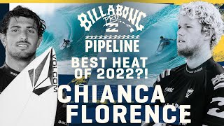 John John Florence vs João Chianca  Was This The Best Heat Of The 2022 Billabong Pro Pipeline [upl. by Stag]